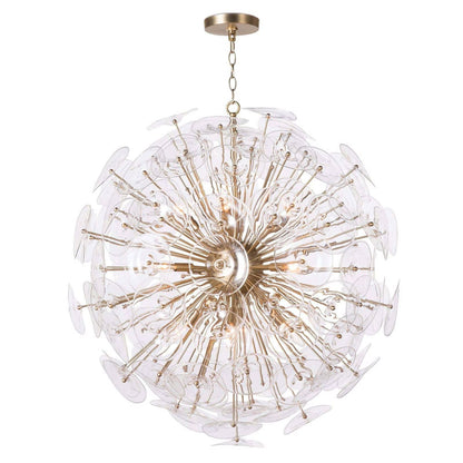 Regina Andrew Poppy Glass Chandelier Large (Clear) 38 Height