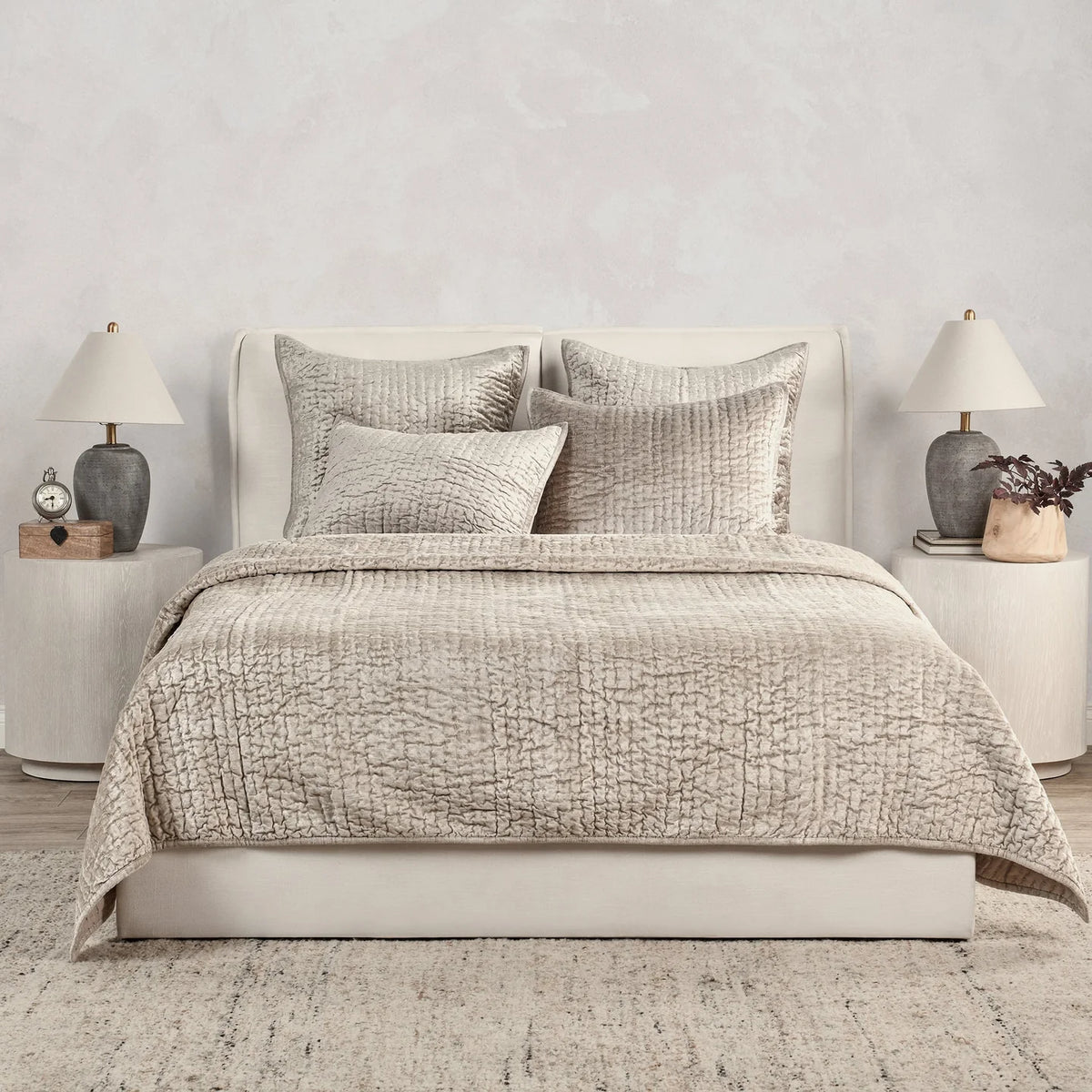 Bari Velvet Quilt Collection