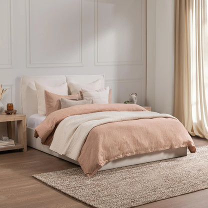 Jayson Linen Cashmere Duvet Collection~Queen Set