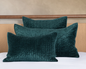 Bari Velvet Quilt Collection Shams